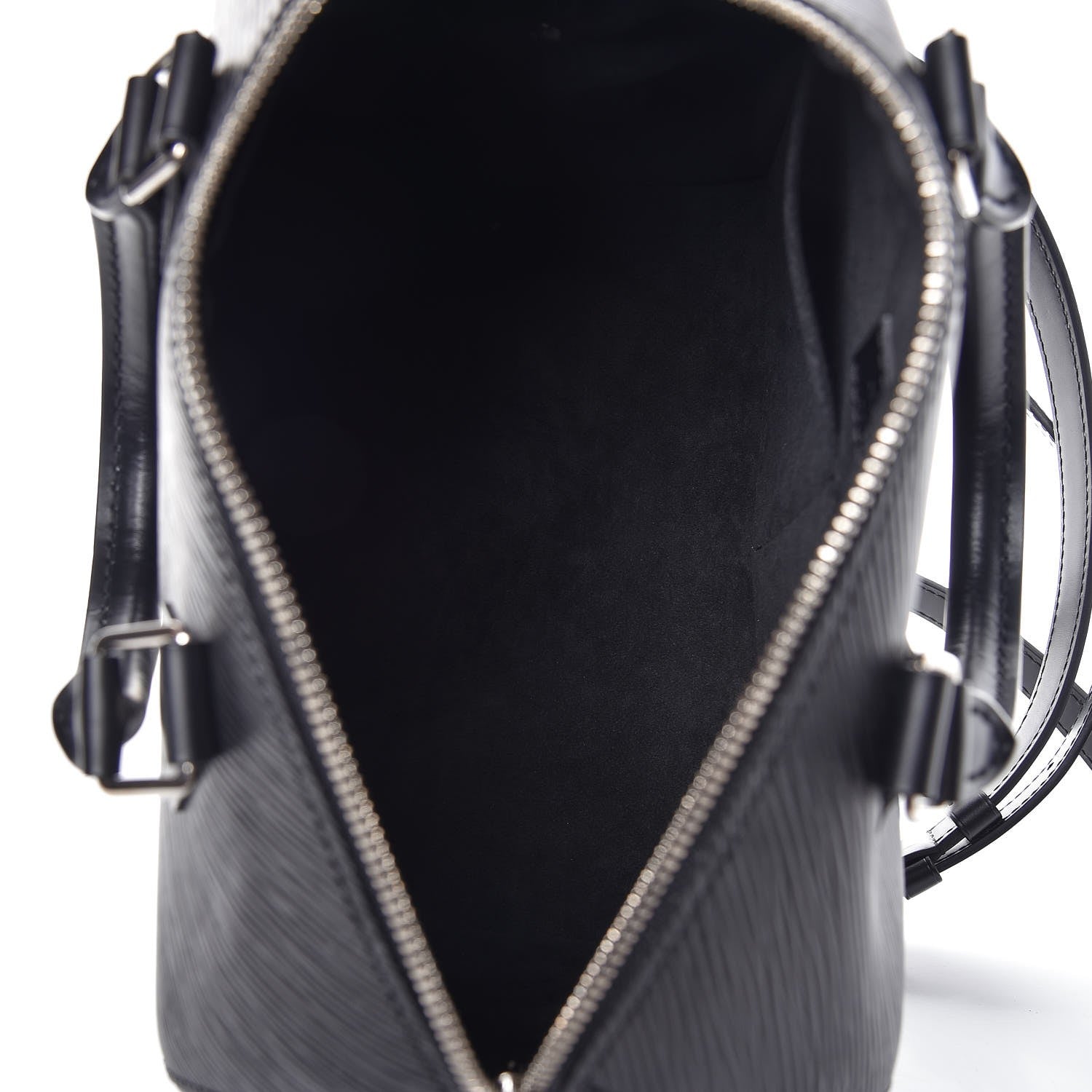 Louis Vuitton Epi Speedy Bandouliere 25 Black 6 of 11