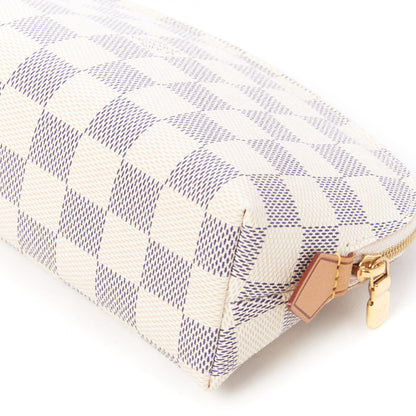 Louis Vuitton Damier Azur Cosmetic Pouch 4 of 7