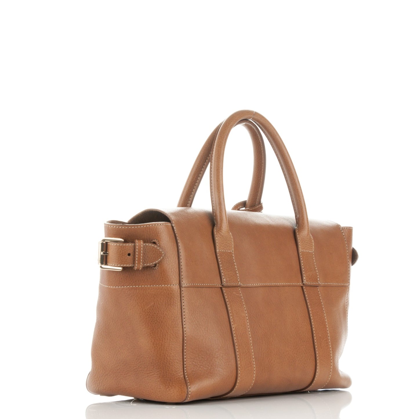 Natural Leather Small Buckle Bayswater Oak
