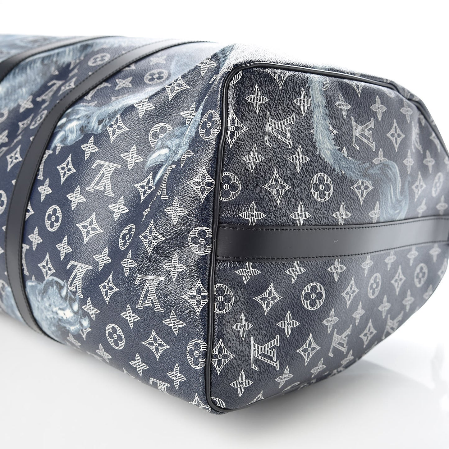 Savane Monogram Lion Chapman Keepall Bandouliere 55 Encre