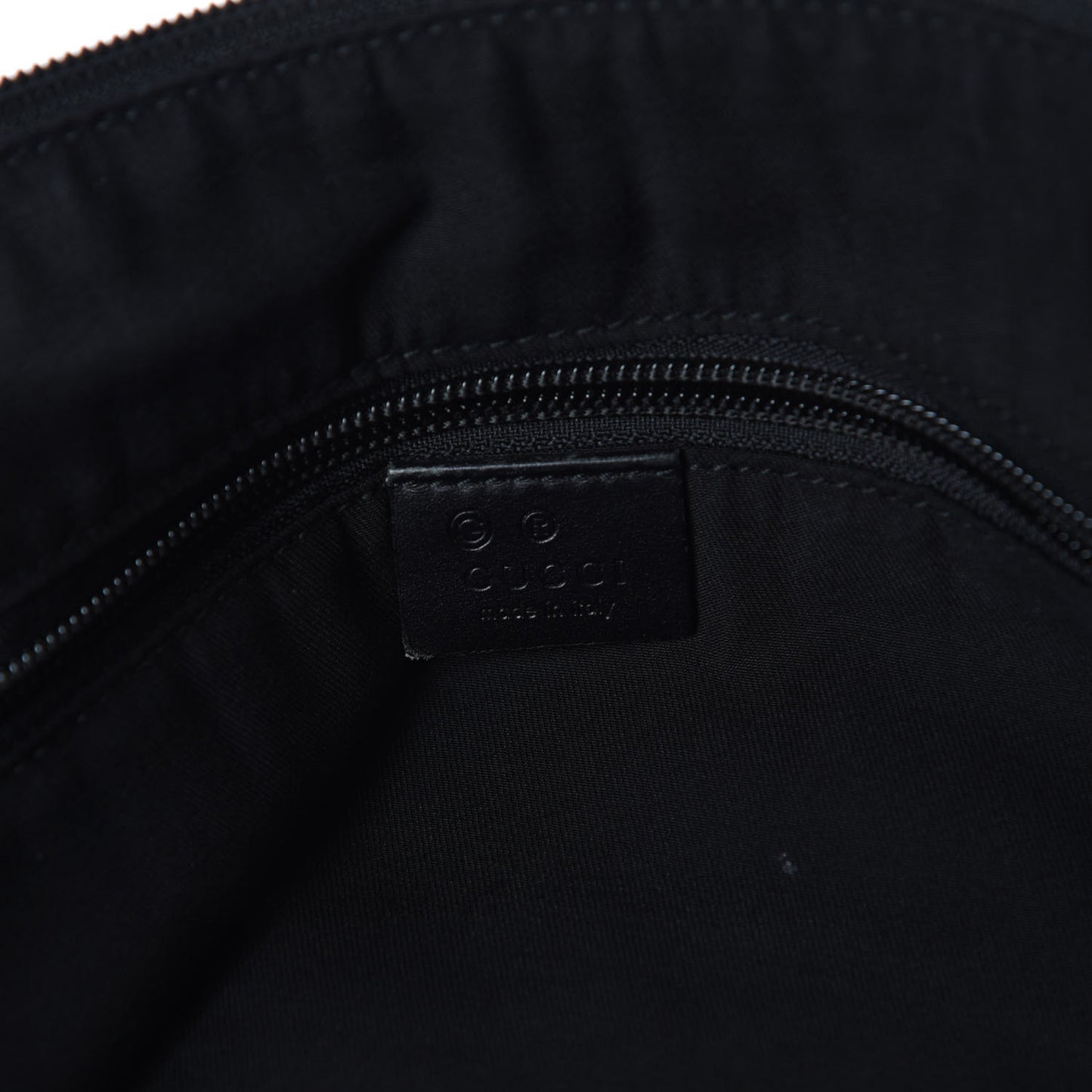 Nylon Monogram Messenger Black
