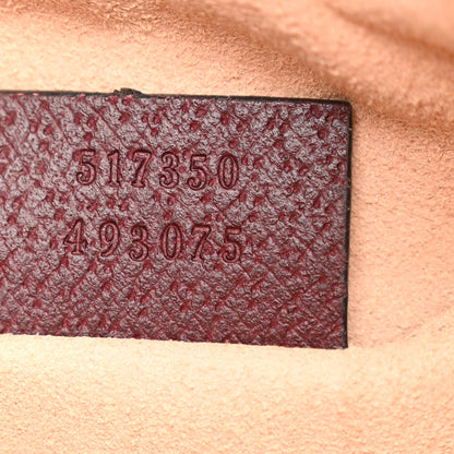 Gucci Calfskin Web Mini Ophidia Shoulder Bag Vintage Bordeaux 7 of 12