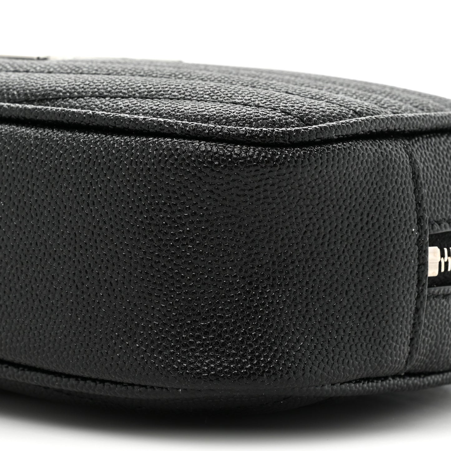 Grain De Poudre Matelasse Monogram Mini Lou Camera Bag Black