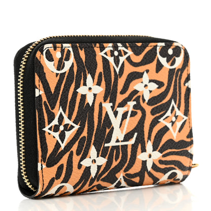 Louis Vuitton Monogram Giant Jungle Zippy Coin Purse Black 3 of 6