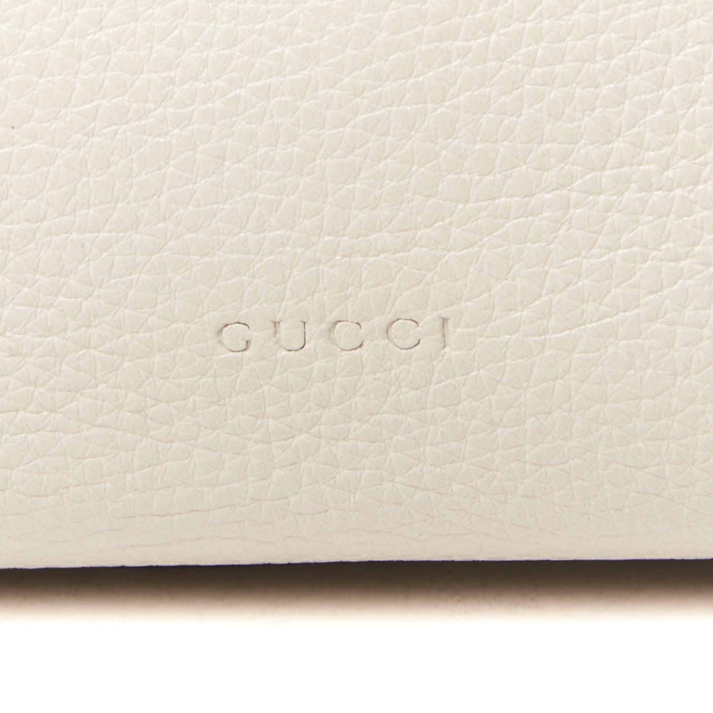 Gucci Cellarius Calfskin Small Bamboo Daily Top Handle Bag Mystic White 8 of 9