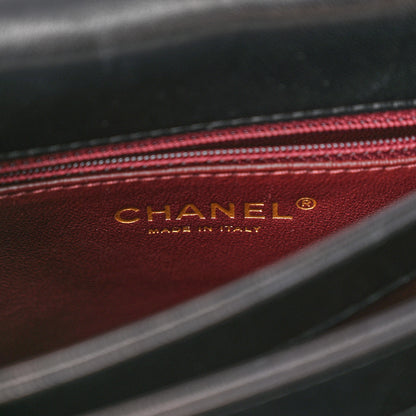 Chanel Lambskin Quilted Small Trendy CC Dual Handle Flap Bag Black 6 of 12