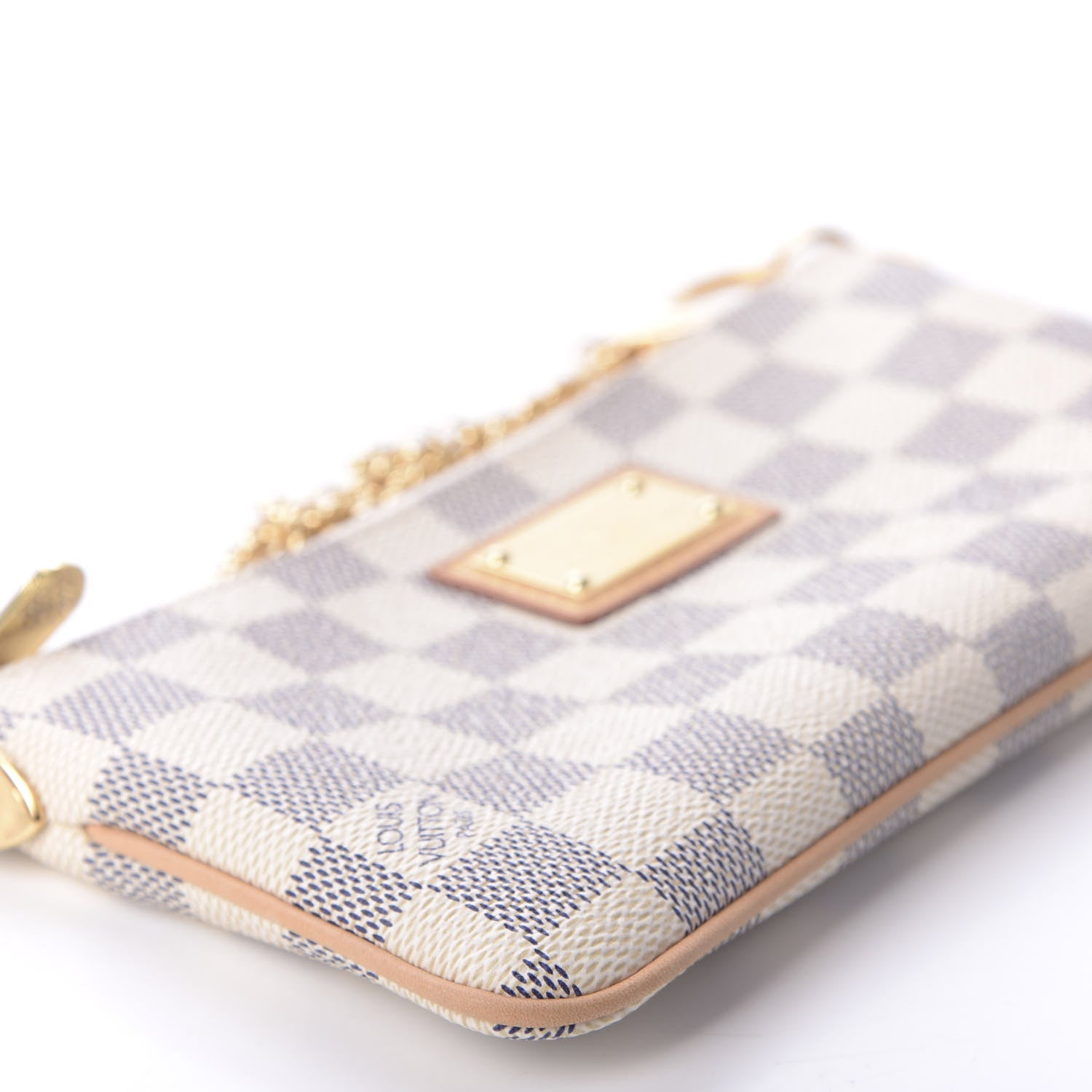 Louis Vuitton Damier Azur Pochette Milla MM 6 of 11