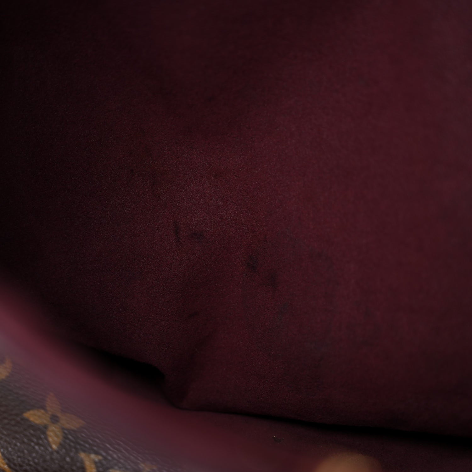 Louis Vuitton Monogram Flower Hobo Bordeaux 15 of 27
