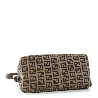 Fendi Zucchino Vitello Mini Mama Baguette Mogano Panna Bruciato 4 of 13