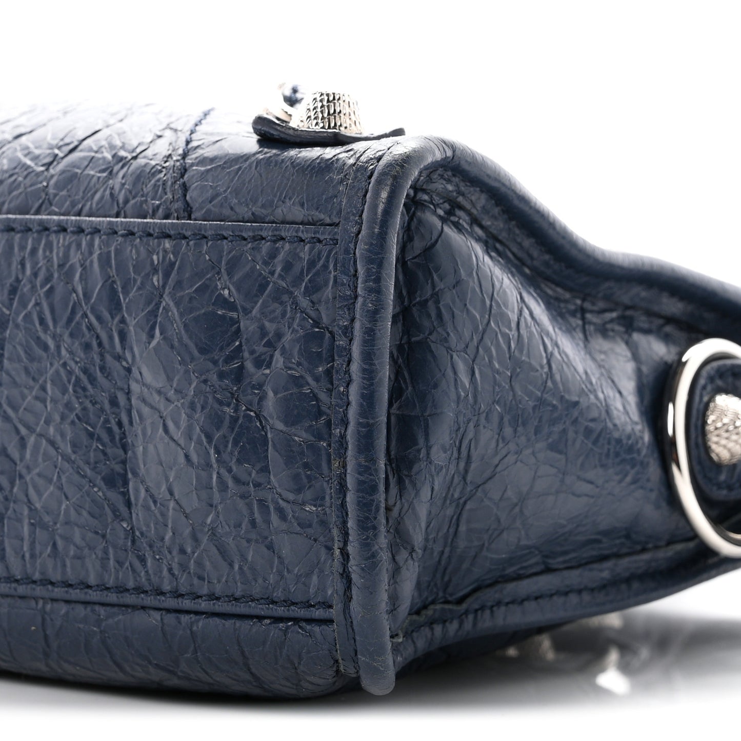 Agneau Giant 12 Silver Hardware Mini City Bleu Roi