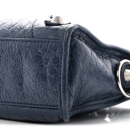 Balenciaga Agneau Giant 12 Silver Hardware Mini City Bleu Roi 9 of 10