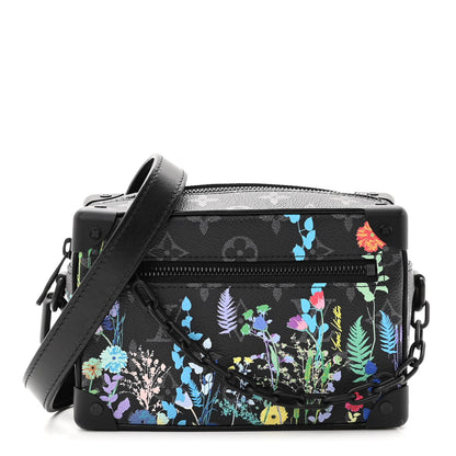 Louis Vuitton Monogram Eclipse Flower Print Mini Soft Trunk 1 of 7
