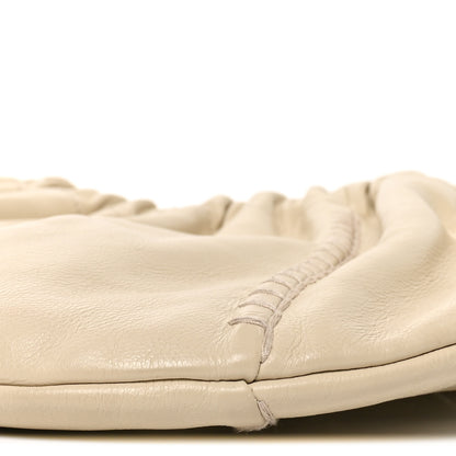 Saint Laurent Calfskin Vincennes Mombasa Hobo White 10 of 10