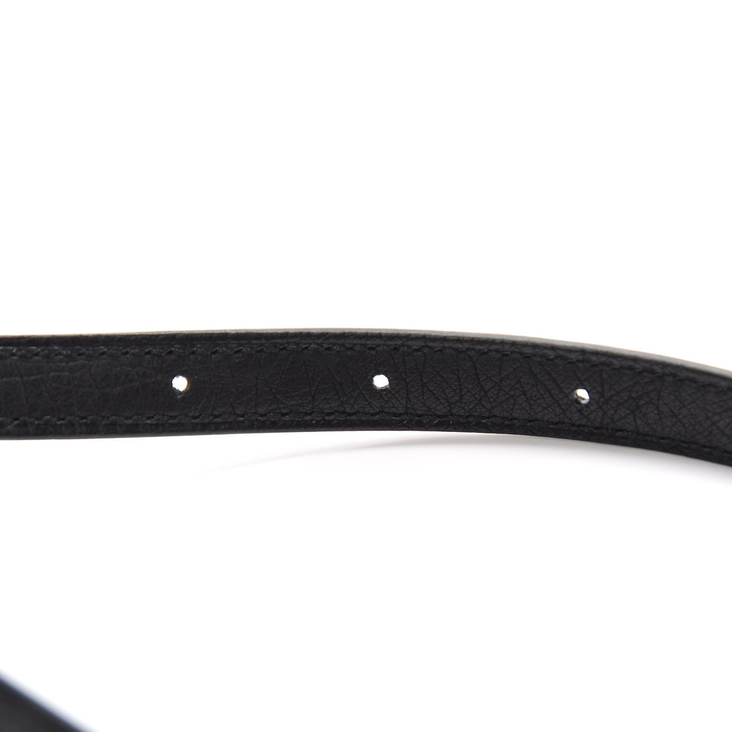 Ostrich Kelly Danse II Belt Bag Black