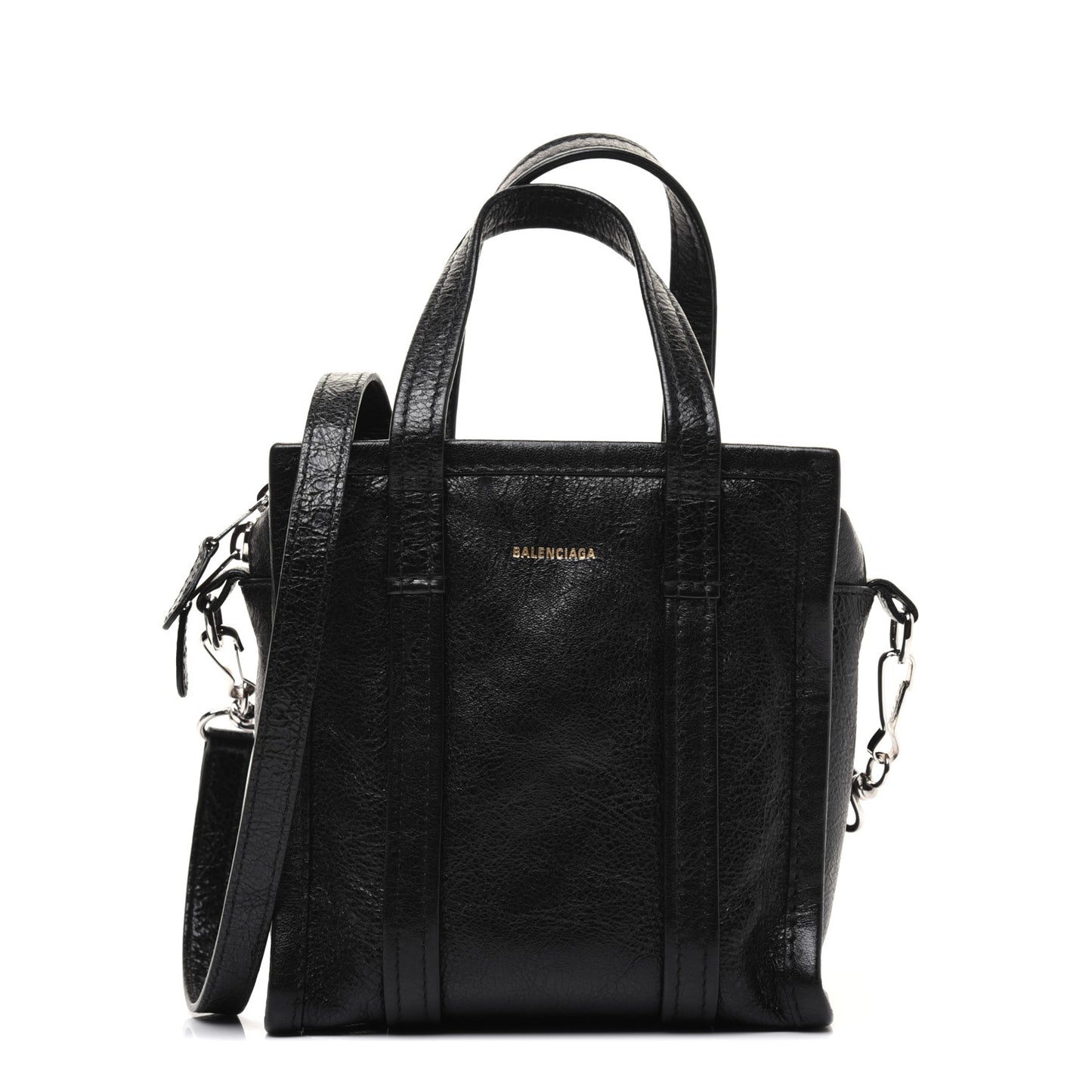 Agneau XXS Bazar Shopper Tote Black