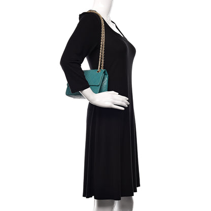 Chanel Aged Calfskin Quilted 2.55 Reissue Mini Flap Green 2 of 10