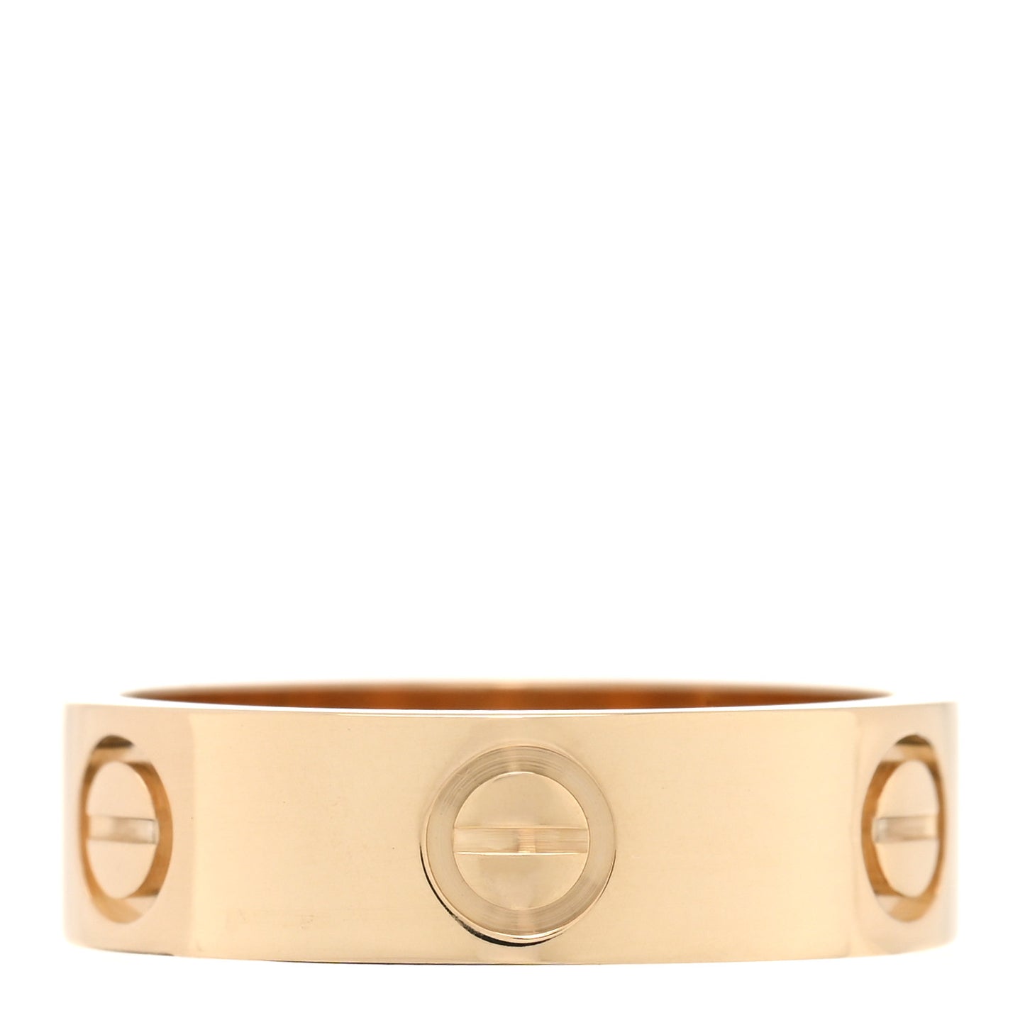 18K Yellow Gold 5.5mm LOVE Ring 54 7