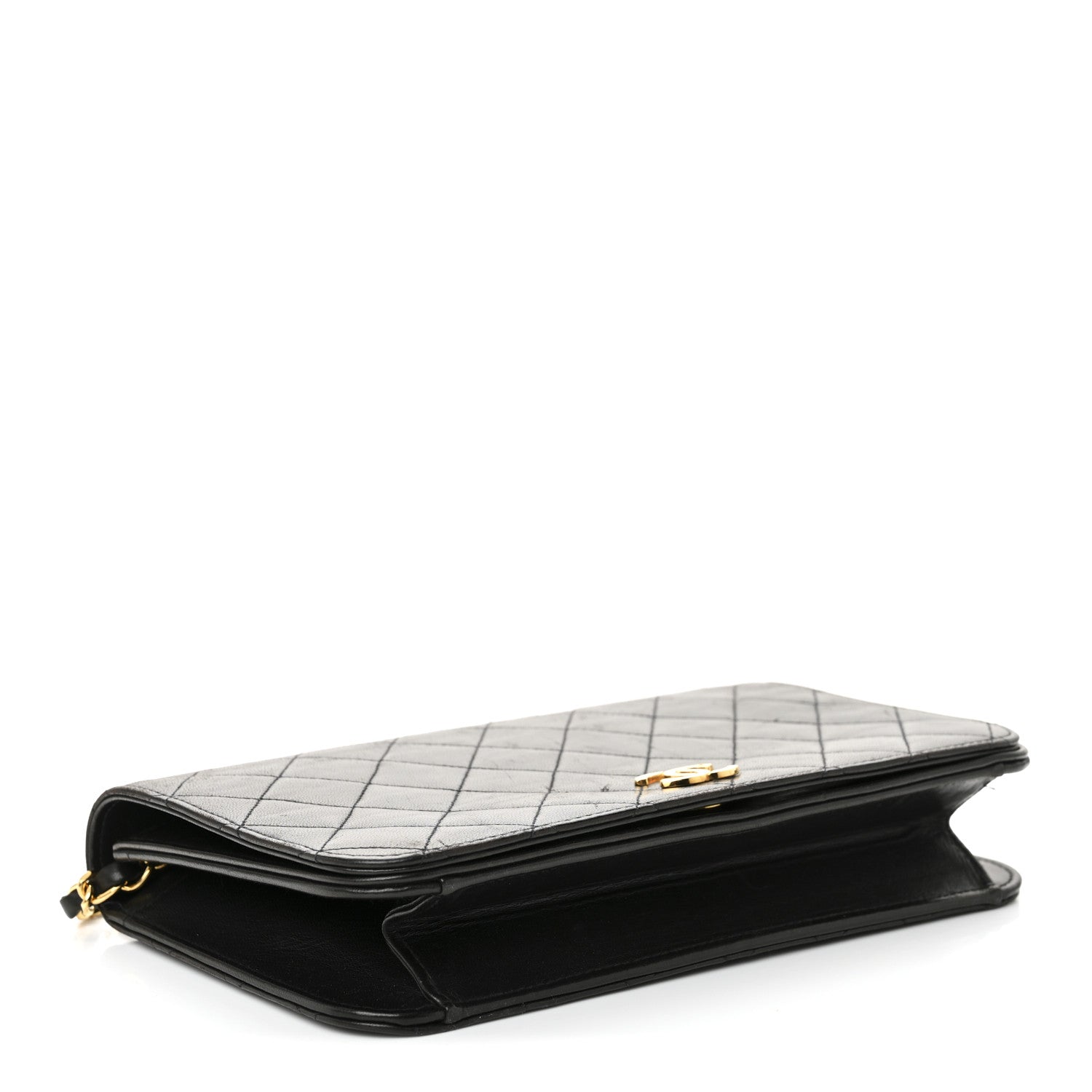 Chanel Lambskin Quilted Small Single Flap Bag Black 4 of 12