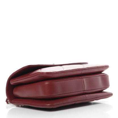 Chanel Lambskin Quilted Medium Trendy CC Flap Dual Handle Bag Burgundy 4 of 12