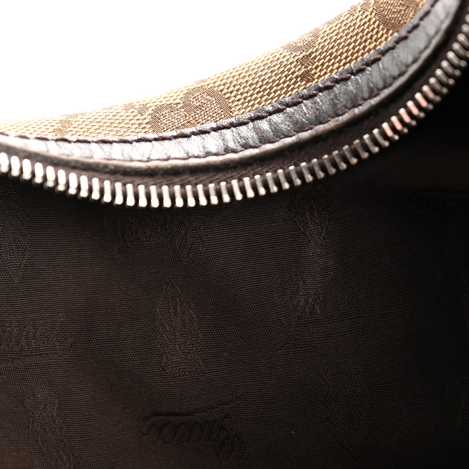 Gucci Monogram Large GG Twins Hobo Dark Brown 11 of 14