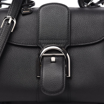 Delvaux Grained Calfskin Mini Brillant Satchel Black 10 of 10