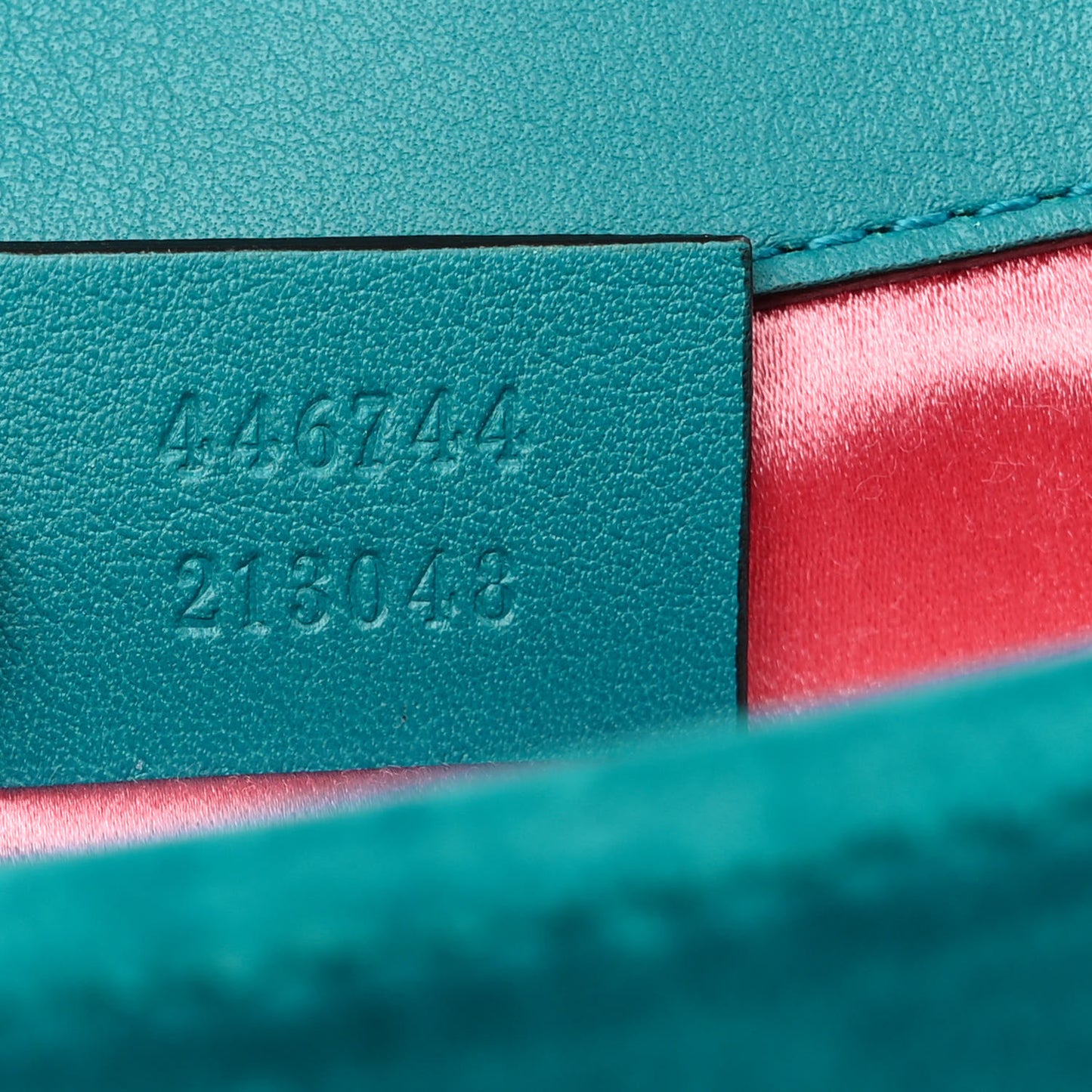 Velvet Matelasse Mini GG Marmont Shoulder Bag Pavone Cyan