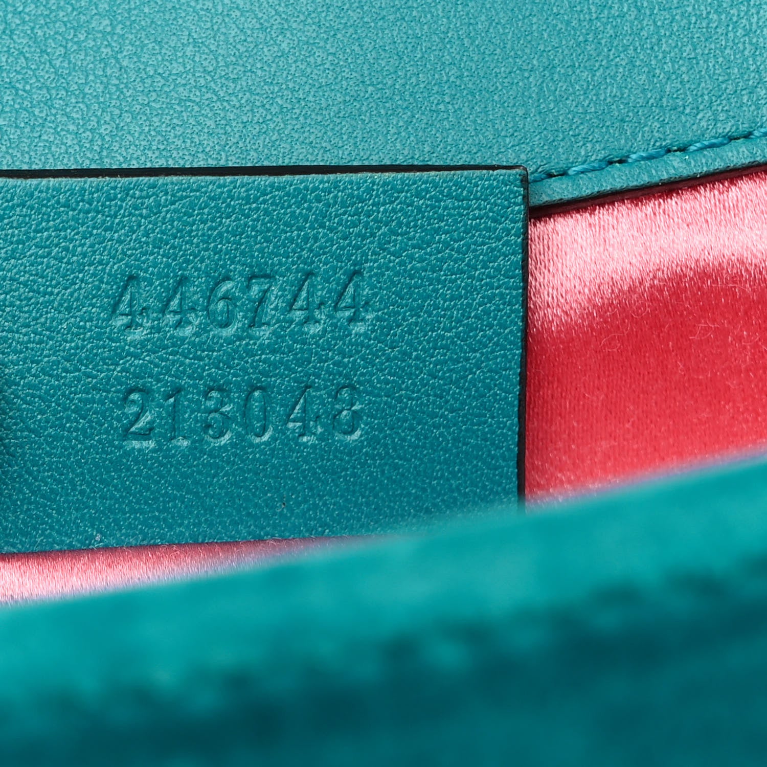 Gucci Velvet Matelasse Mini GG Marmont Shoulder Bag Pavone Cyan 7 of 11
