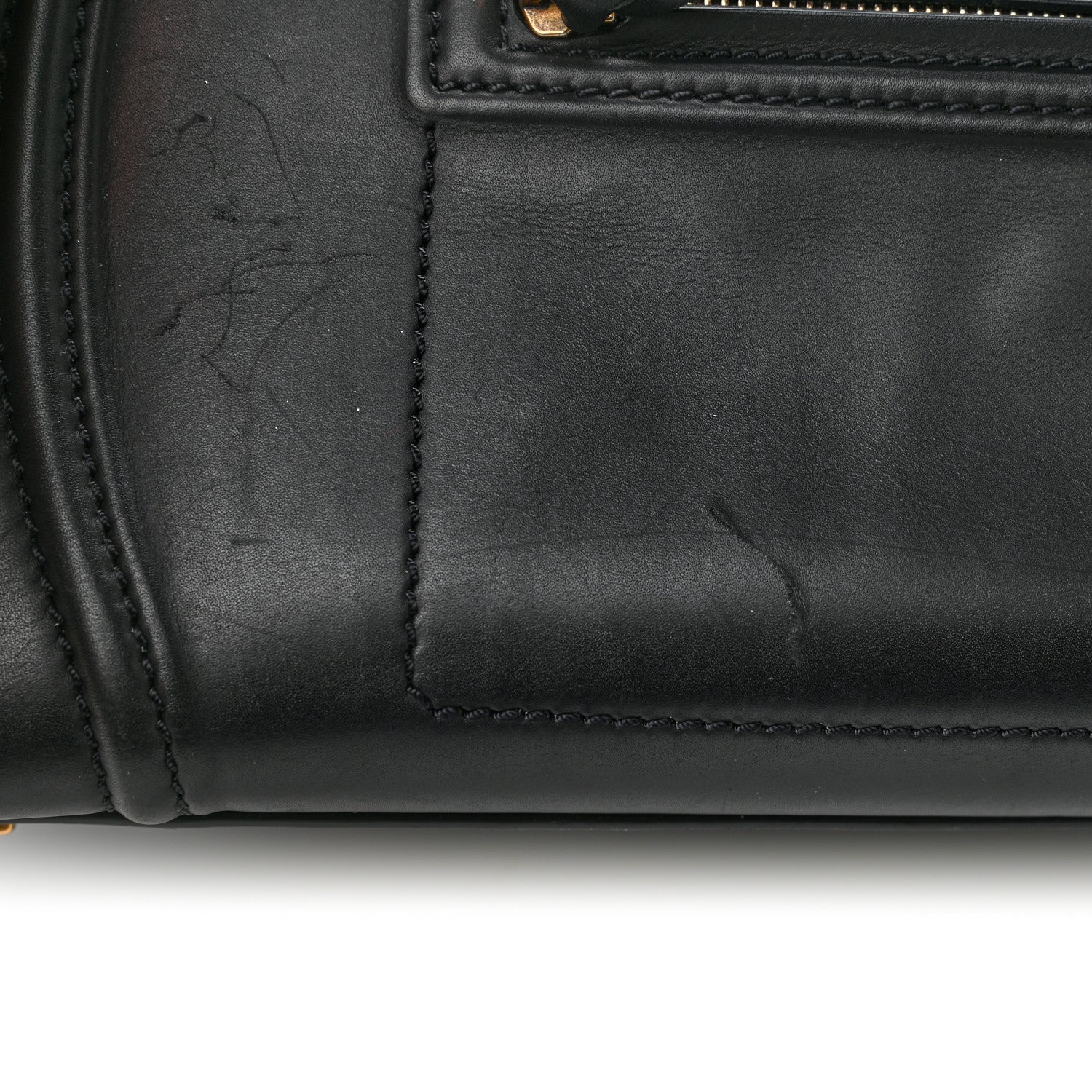 Celine Smooth Calfskin Medium Phantom Luggage Black 10 of 10