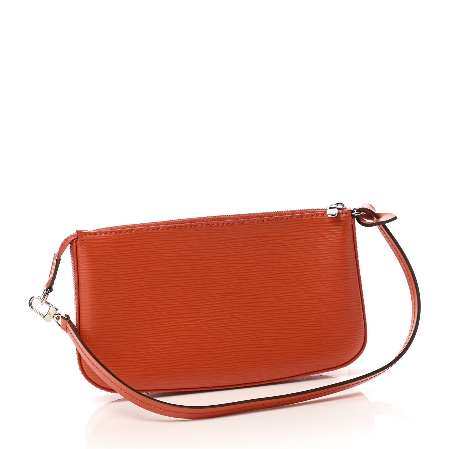 Louis Vuitton Epi Pochette Accessories NM Piment 2 of 6