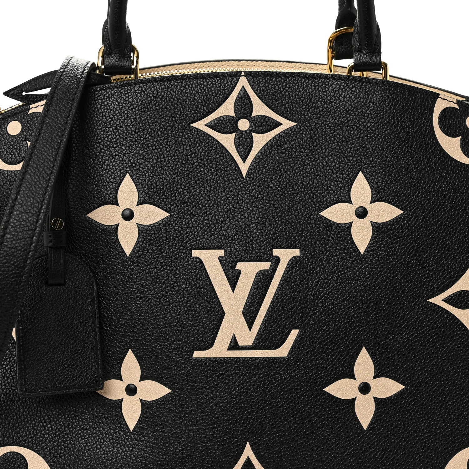 Louis Vuitton Empreinte Monogram Giant Grand Palais Black Beige 7 of 9
