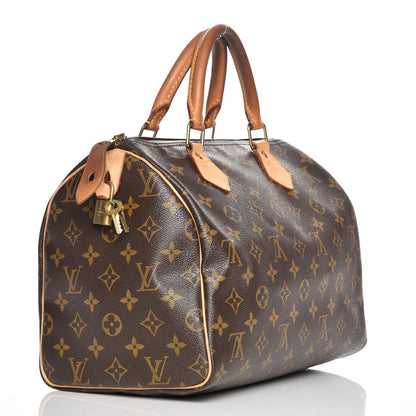 Louis Vuitton Monogram Speedy 30 3 of 9