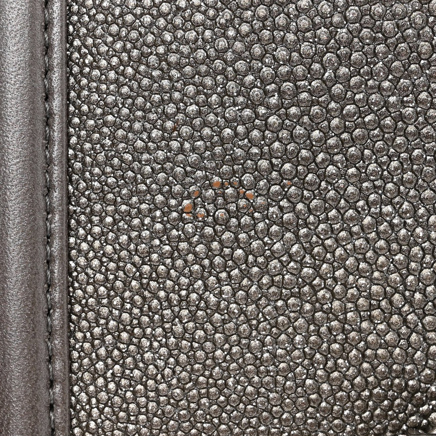 Galuchat Stingray Small Boy Flap Silver