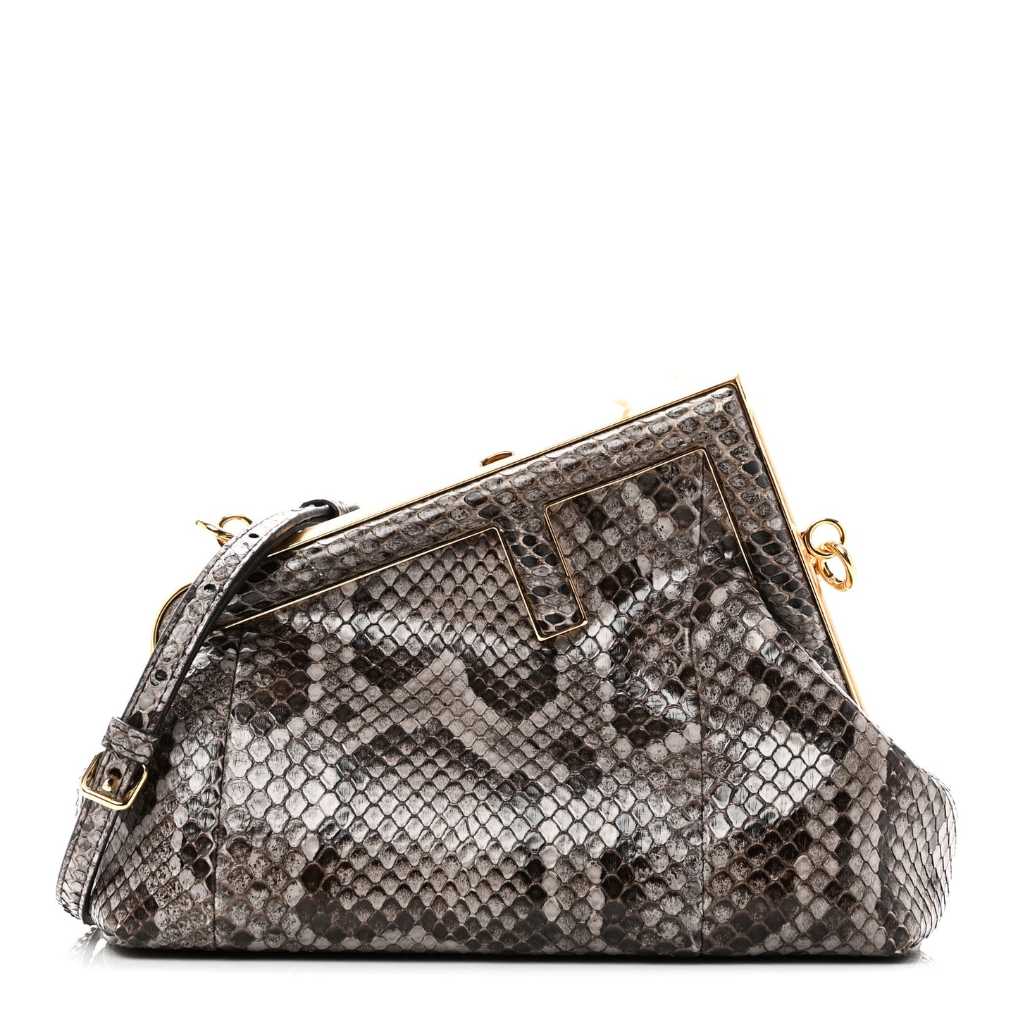 Snakeskin Small Fendi First Asfalto