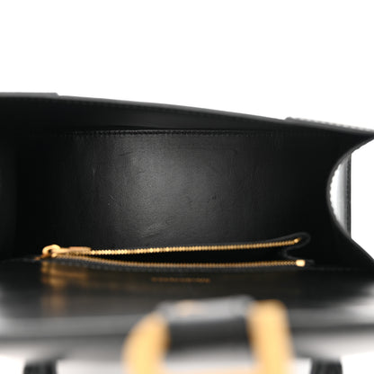 Balenciaga Shiny Box Calfskin Small Hourglass Top Handle Bag Black 5 of 11