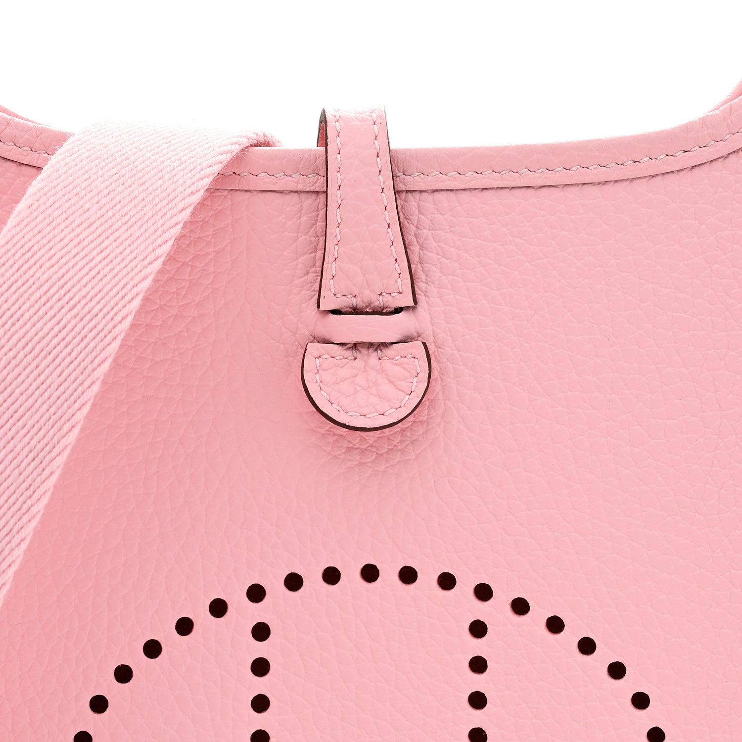 Hermes Taurillon Clemence Evelyne TPM Rose Sakura 8 of 11