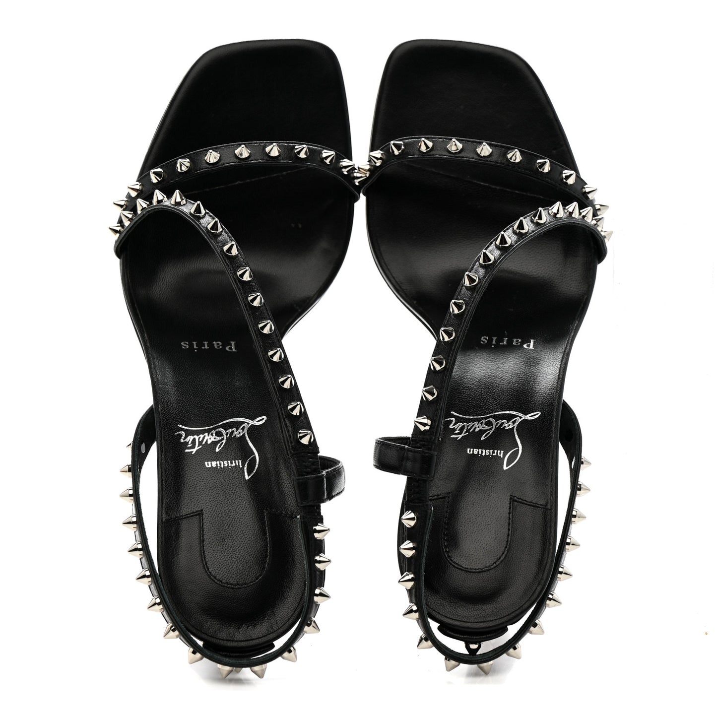 Nappa Rosa Condorapik 85 Spike Sandals 38.5 Black