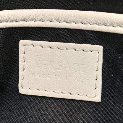 Versace Vitello Palazzo Medusa Evening Clutch Bag White 7 of 11