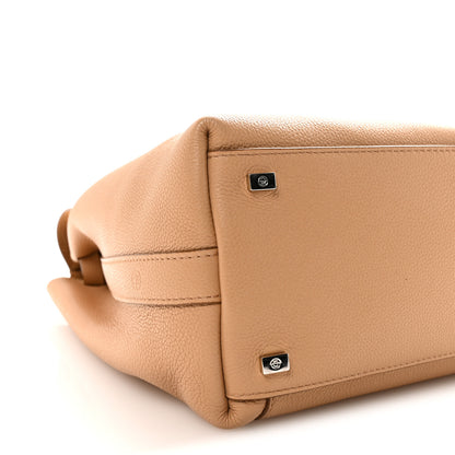The Row Grained Calfskin Sidekick Tan 8 of 9