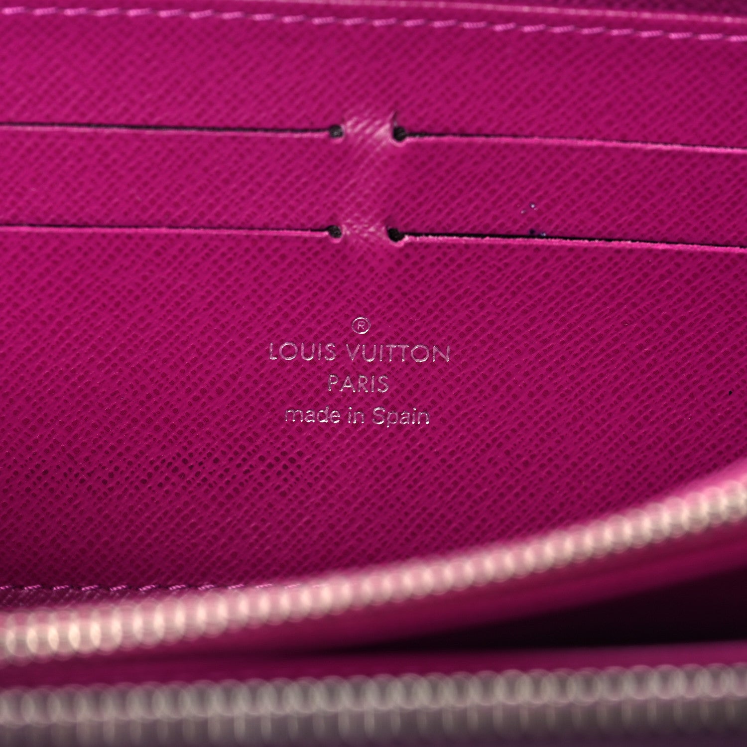 Louis Vuitton Epi Zippy Wallet Cassis 6 of 8