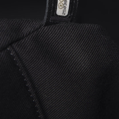 Chanel Canvas Medium Deauville Tote Charcoal 6 of 9