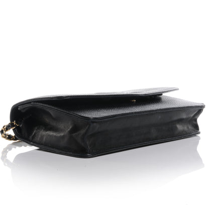 Chanel Caviar Wallet on Chain WOC Black 3 of 8