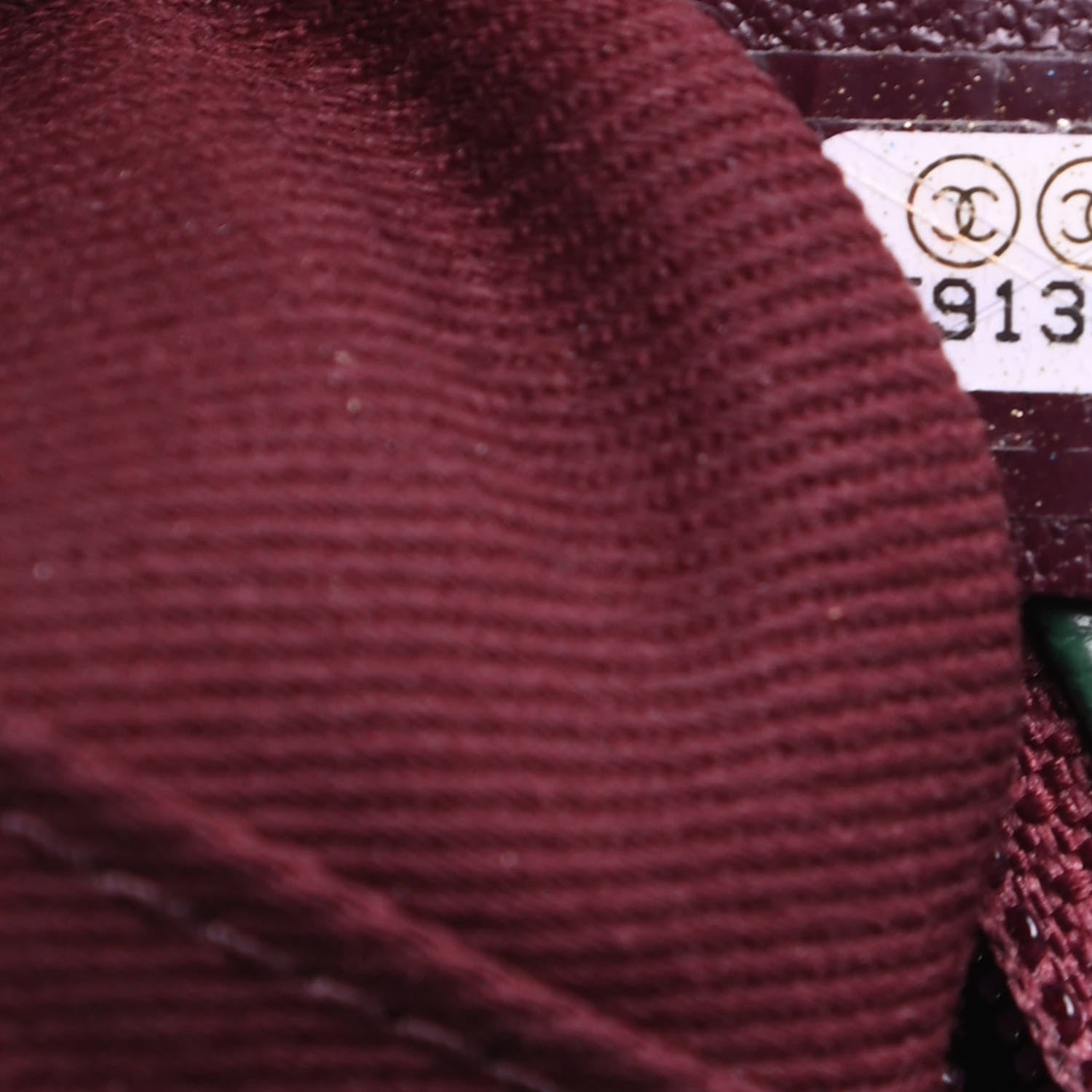 Chanel Caviar Chevron Chevron Quilted Small Coco Handle Flap Green 9 of 9