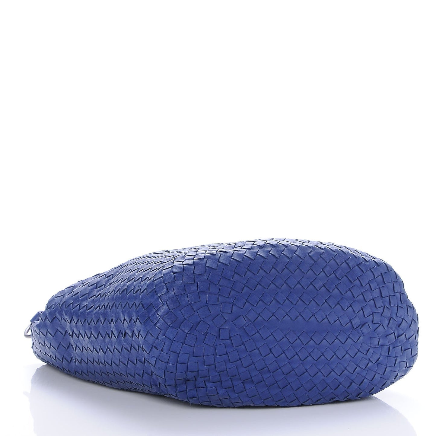 Nappa Intrecciato Bucket Bag Sapphire