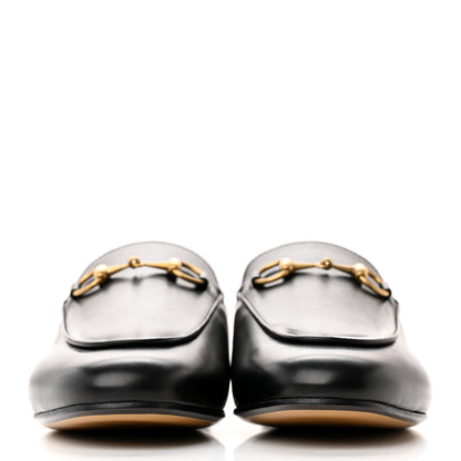 Gucci Calfskin Womens Princetown Slippers 37.5 Black 2 of 10