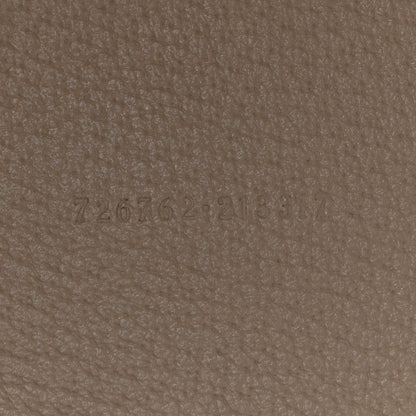 Gucci GG Supreme Monogram Textured Dollar Calfskin Web Small Ophidia Tote Beige Mystic White Oatmeal 7 of 11