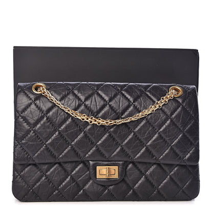 Chanel Aged Calfskin Quilted 2.55 Reissue 226 Flap Black 11 of 11