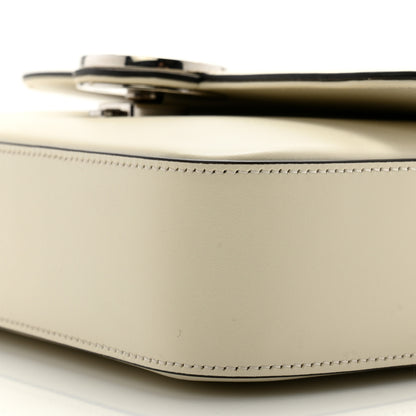 Gucci Senna Calfskin Petite GG Top Handle Shoulder Bag Mystic White 10 of 13