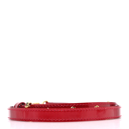 Louis Vuitton Vernis 16mm Adjustable Shoulder Strap Pomme D’Amour 2 of 3