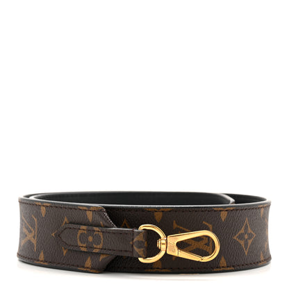 Louis Vuitton Monogram Bandouliere Shoulder Strap Black 1 of 5