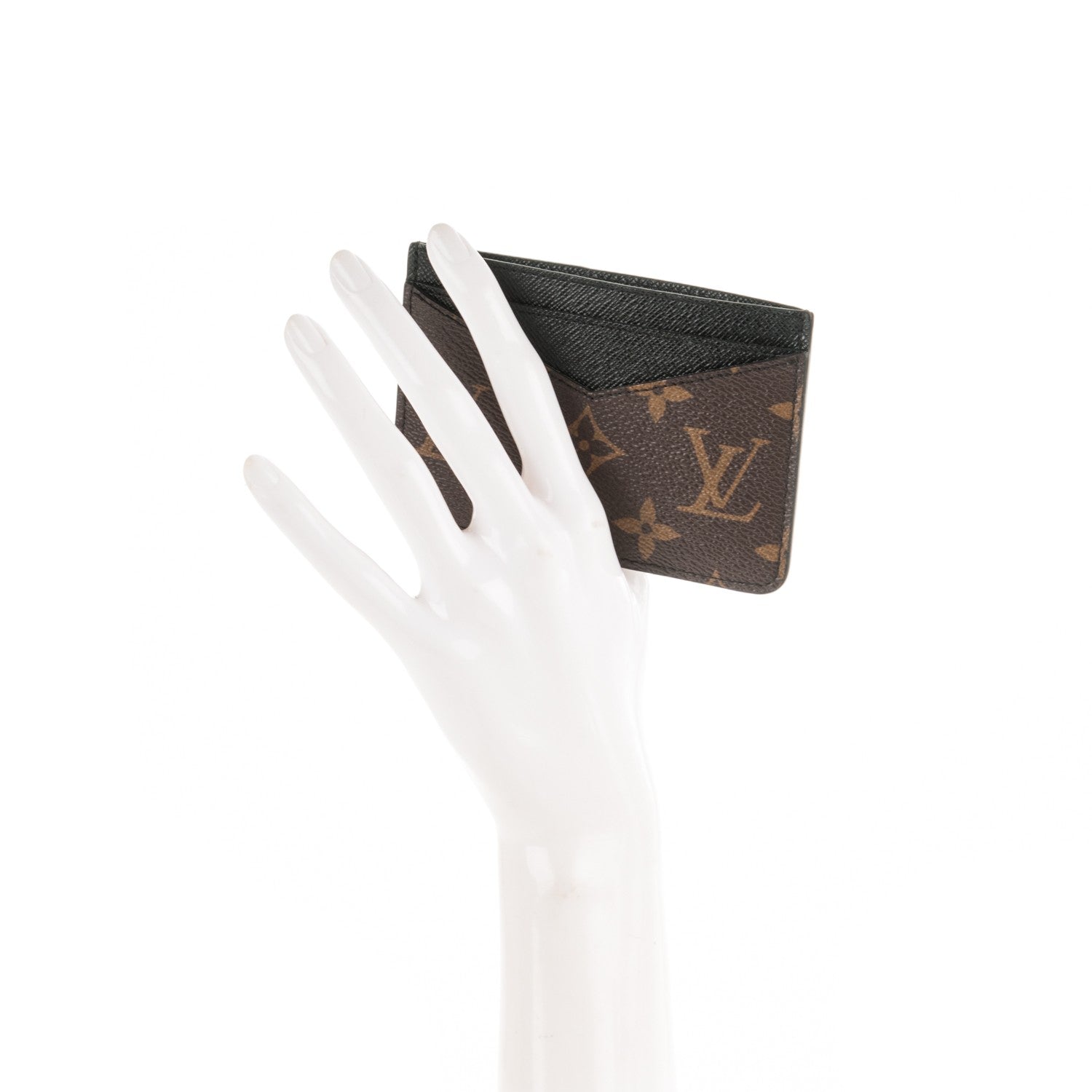 Louis Vuitton Monogram Macassar Neo Porte-Cartes Card Holder 2 of 7